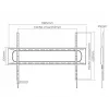 Soporte de pared fijo para TV de alta carga Equip 60