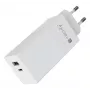 Cargador móvil Techly IPW-PD100W-WH batería portátil, smartphone, tablet, universal blanco AC carga rápida interior