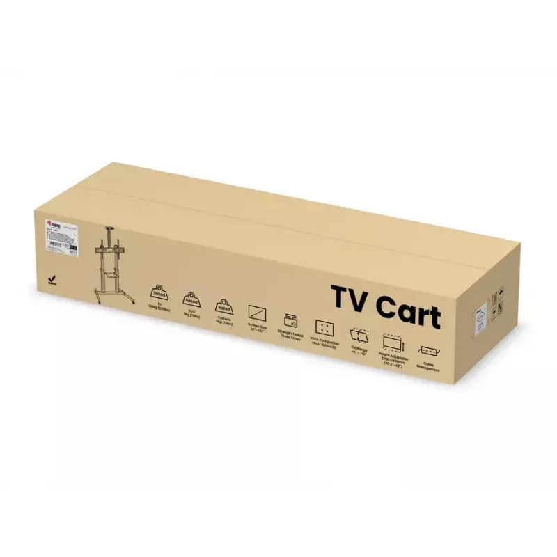 Equip soporte móvil para TV de pantalla extra grande Eco de 60 inch a 100 inch