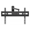 Manhattan soporte de pared para TV y monitores (Full Motion), para pantallas de 32 inch a 65 inch, compatibilidad VESA: todas entre 100x100 mm y 600x400 mm - comprueba las dimensiones de los cuatro orificios de montaje en la parte posterior de la pantalla para asegurarte de que encajan, máx. 35 kg, negro, soporte, garantía de por vida