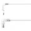 Hama 00221102 cable de alimentación blanco 5 m conector macho Type-C a conector hembra C7