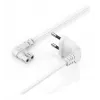 Hama 00221102 cable de alimentación blanco 5 m conector macho Type-C a conector hembra C7