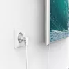 Hama 00221102 cable de alimentación blanco 5 m conector macho Type-C a conector hembra C7