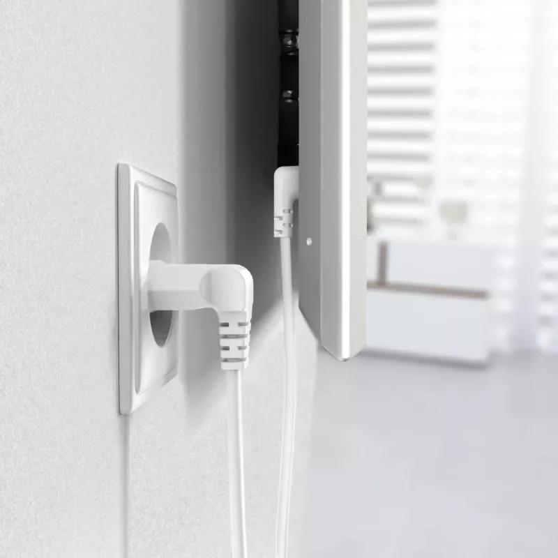 Hama 00221102 cable de alimentación blanco 5 m conector macho Type-C a conector hembra C7