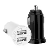 Techly cargador mini para coche con 2 puertos USB-A 12W / 2.4A negro