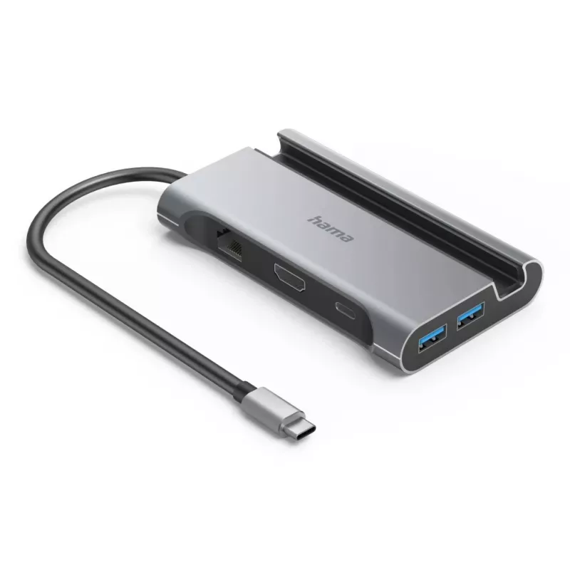 Hama Connect2Mobile V2 USB 3.2 Gen 1 (3.1 Gen 1) Type-C 1000 Mbit/s antracita