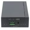 Manhattan hub USB-A de 7 puertos Industrial, 7 puertos USB-A, 5 Gbps (USB 3.2 Gen1 también conocido como USB 3.0), protección ESD de 20 kV, opciones de alimentación A/C, por bus y por regleta de bornes, carril DIN, montaje en pared, carcasa de metal, bloqueo por tornillo