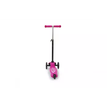 Triciclo patinete Jamara 460497 negro rosa