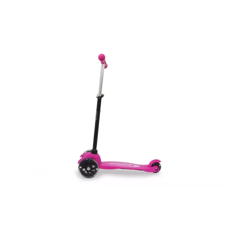Triciclo patinete Jamara 460497 negro rosa