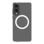 dbramante1928 Greenland Pro Qi2 GPEDNIBL6786 funda trasera para Samsung Galaxy S25 Edge, compatible con MagSafe, plástico, transparente