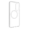 dbramante1928 Greenland Pro Qi2 GPEDNIBL6786 funda trasera para Samsung Galaxy S25 Edge, compatible con MagSafe, plástico, transparente