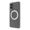 dbramante1928 Greenland Pro Qi2 GPEDNIBL6786 funda trasera para Samsung Galaxy S25 Edge, compatible con MagSafe, plástico, transparente