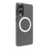 dbramante1928 Greenland Pro Qi2 GPEDNIBL6786 funda trasera para Samsung Galaxy S25 Edge, compatible con MagSafe, plástico, transparente