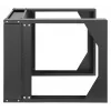 Intellinet 716178 rack de red abierto de pared de 19 pulgadas (48,3 cm), 6U, 2 postes, negro RAL 9004