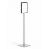 Expositor informativo Durable INFO STAND BASIC A4 metal plástico gris