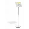 Expositor informativo Durable 479823 A4 aluminio plástico acero 1205 mm