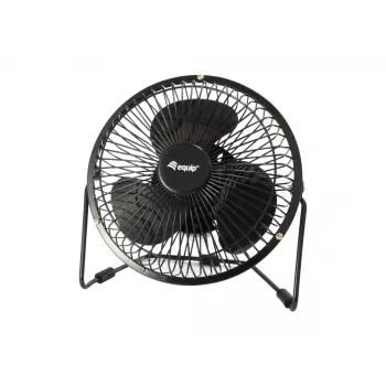 Ventilador doméstico Equip 245420 negro