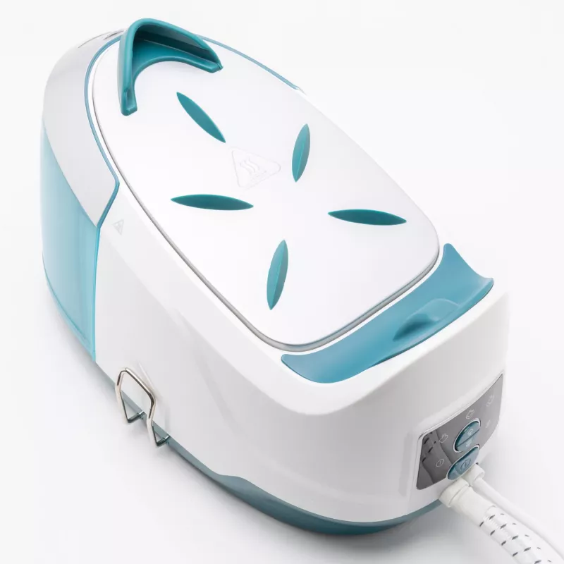 Tornado TSS-2400D plancha con generador de vapor, azul/blanco