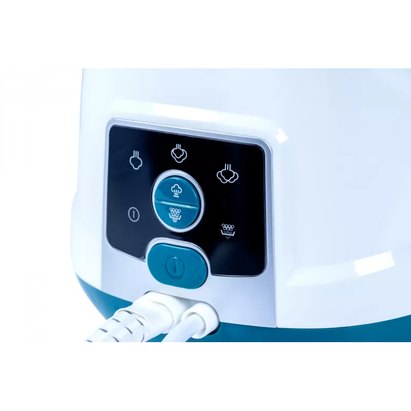 Tornado TSS-2400D plancha con generador de vapor, azul/blanco