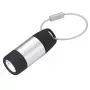 Llavero linterna TROIKA ECO CHARGE negro gris LED USB