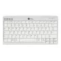 BakkerElkhuizen UltraBoard 950 V2 Wireless UK Qwerty, Tenkeyless (80 - 87%), con cable e inalámbrico, USB + Bluetooth, interruptores de tijera, QWERTY, gris oscuro, gris claro