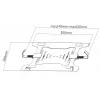 Soporte para portátil Equip para 10 pulgadas–15,6 pulgadas