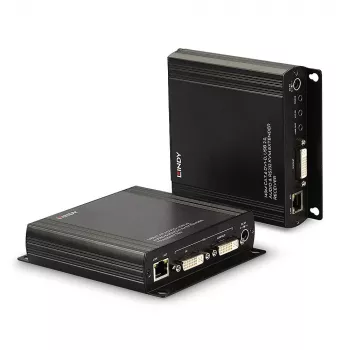Lindy 140m Cat.6 DVI-D, USB, Audio y RS-232 Extensor KVM