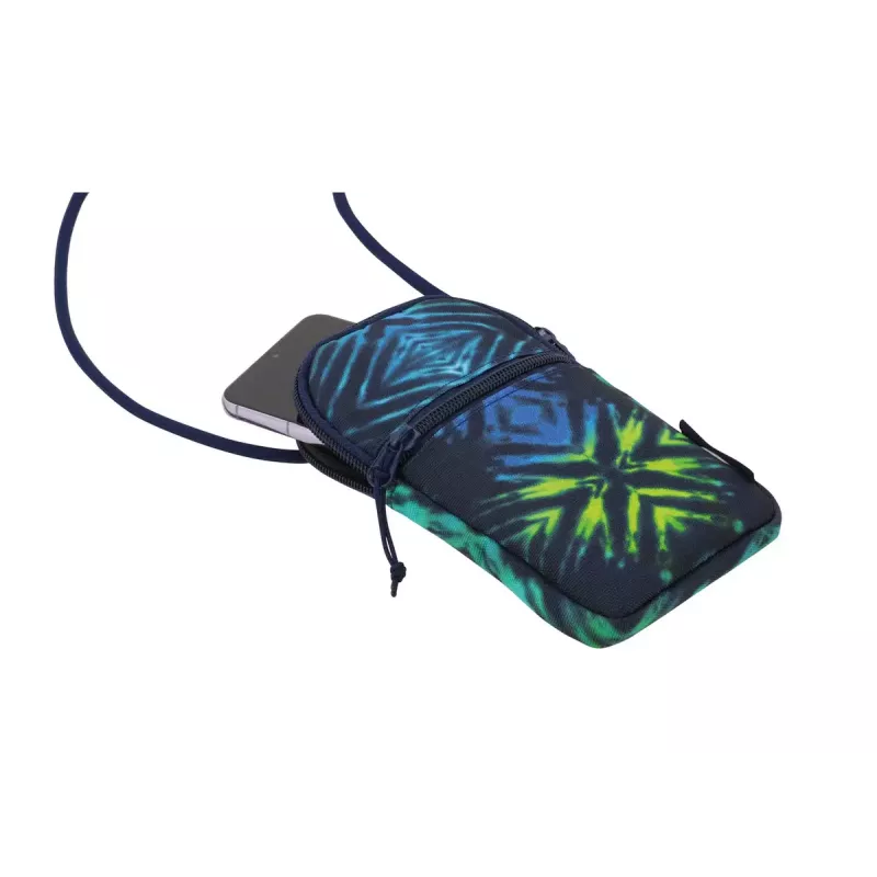 Funda Herlitz New Batik para móvil universal Negro Azul Verde