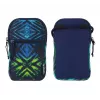 Funda Herlitz New Batik para móvil universal Negro Azul Verde