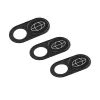 TerraTec PROTECT yourself cubierta para webcam, negro, pack de 3
