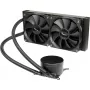 Refrigeración líquida todo en uno para CPU INTER-TECH Argus Iceman B-240 – Ventilador de 12 cm, rodamiento hidráulico, Negro