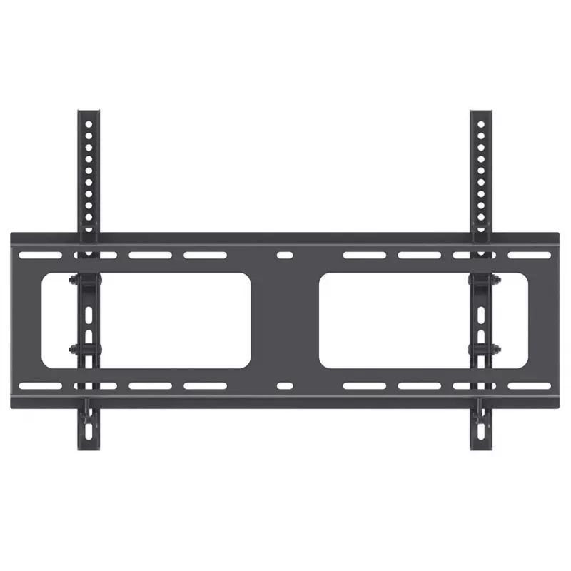 Soporte de pared Manhattan para TV y monitores (inclinable), para pantallas de 37 inch a 65 inch, compatibilidad VESA: todas entre 200x200 mm y 600x400 mm – comprueba las dimensiones de los cuatro orificios de montaje en la parte trasera de la pantalla para asegurar la compatibilidad, máx. 80 kg, Negro, soporte