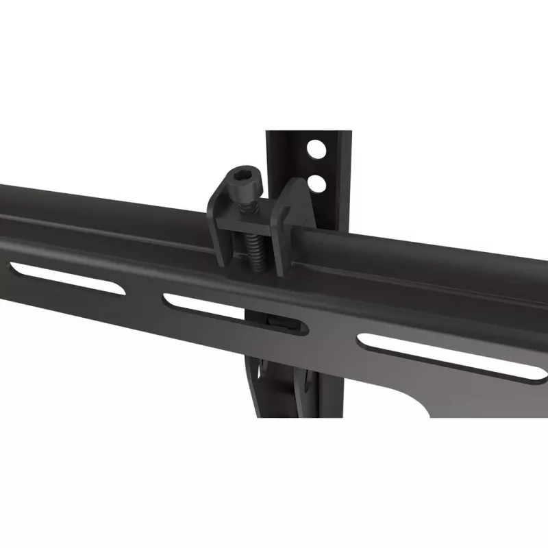 Soporte de pared Manhattan para TV y monitores (inclinable), para pantallas de 37 inch a 65 inch, compatibilidad VESA: todas entre 200x200 mm y 600x400 mm – comprueba las dimensiones de los cuatro orificios de montaje en la parte trasera de la pantalla para asegurar la compatibilidad, máx. 80 kg, Negro, soporte