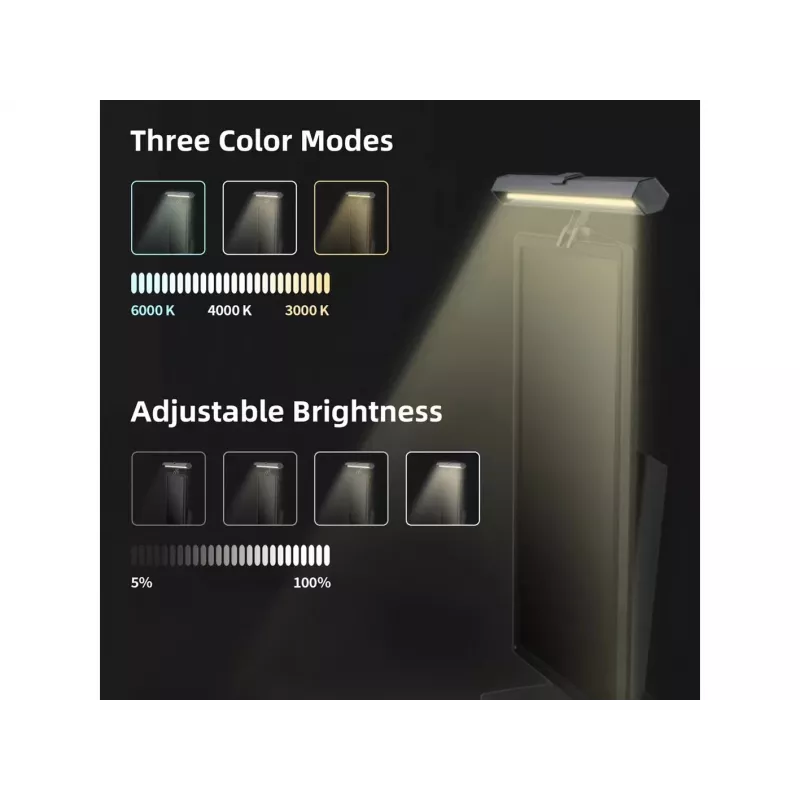 Lámpara LED USB para monitor Equip con control táctil