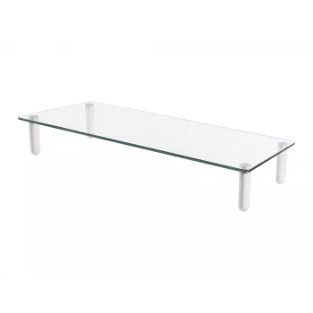 Soporte de escritorio de cristal para monitor Equip 650882