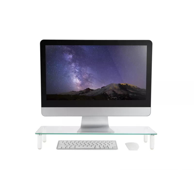 Soporte de escritorio de cristal para monitor Equip 650882