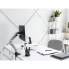 Durable SELECT PLUS soporte para monitor 509623 con brazo para 1 monitor, fijación a mesa, plateado