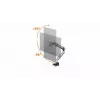 Durable SELECT PLUS soporte para monitor 509623 con brazo para 1 monitor, fijación a mesa, plateado