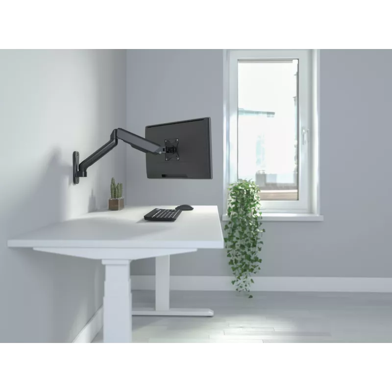 Soporte de pared para monitor individual Equip 17 inch-32 inch, longitud del brazo: 564 mm