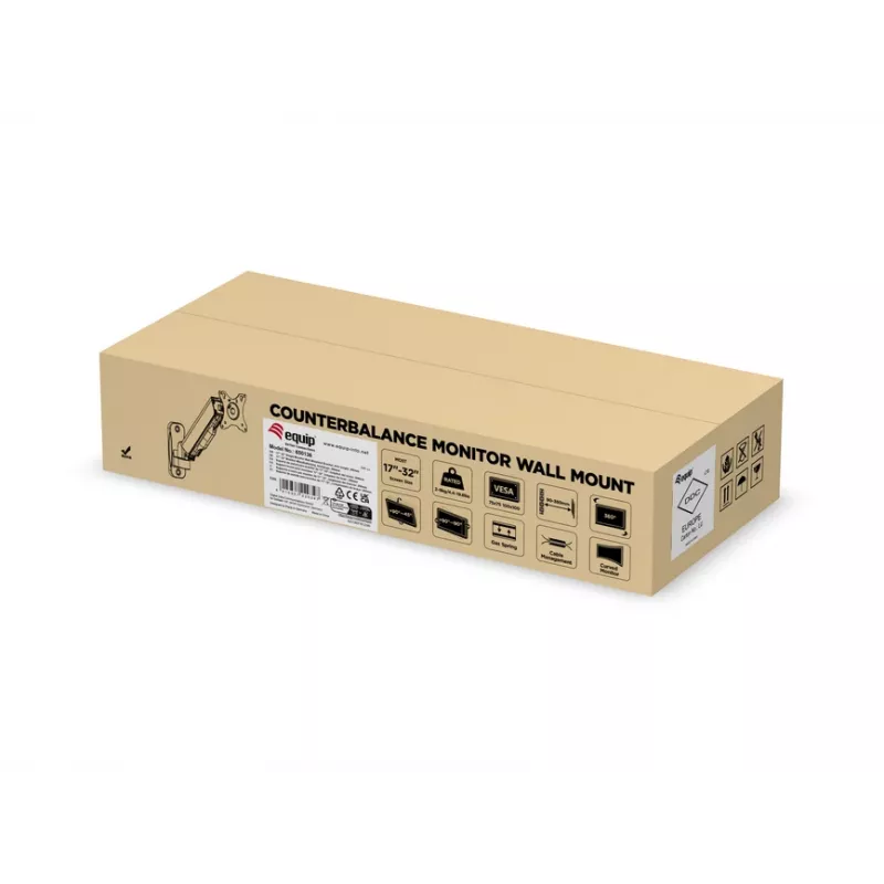 Soporte de pared para monitor individual Equip 17