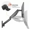 Soporte de pared para doble monitor Equip 17