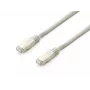 Cable de conexión Cat.6A Platinum S/FTP Equip, Gris, 3,0 m, 5 uds./set
