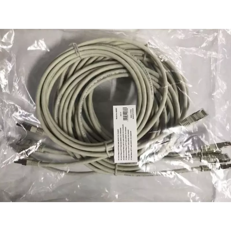 Cable de conexión Cat.6A Platinum S/FTP Equip, Gris, 3,0 m, 5 uds./set