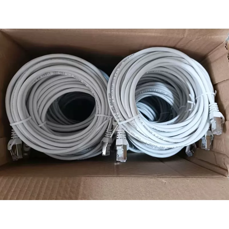 Cable de conexión Cat.6 S/FTP Equip, 5,0 m, Blanco, 30 uds./set