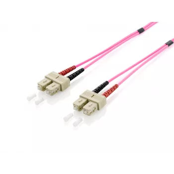 Cable de conexión de fibra óptica SC/SC Equip, OM4, 15 m, 149 g, 335 mm, 30 mm, 250 mm, 159 g