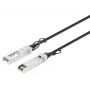 Cable twinax de cobre de conexión directa pasivo Intellinet 3m 10G SFP+ 30AWG compatible con HP J9283B / JD097C