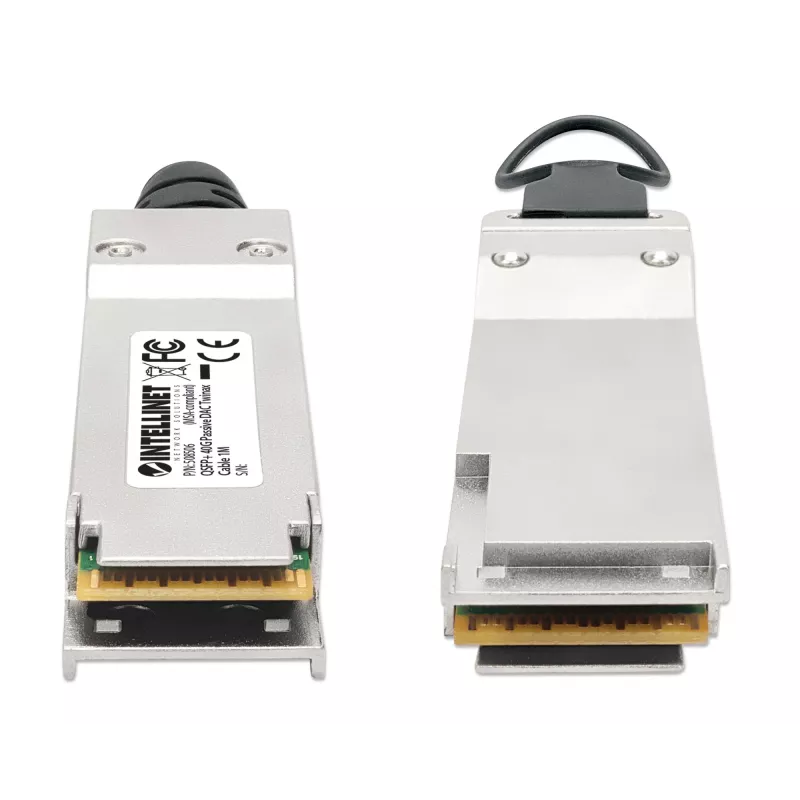 Intellinet 508506 cable DAC Twinax pasivo 40G QSFP+, compatible con MSA, 1 m