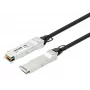 Cable twinax de cobre de conexión directa pasivo Intellinet 0,5 m 40G QSFP+ 30AWG MSA QSFP-H40G-CU50CM compatible