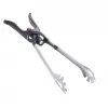 Pinza de cocina TROIKA BBQ01/ST 450 mm silicona acero inoxidable negro