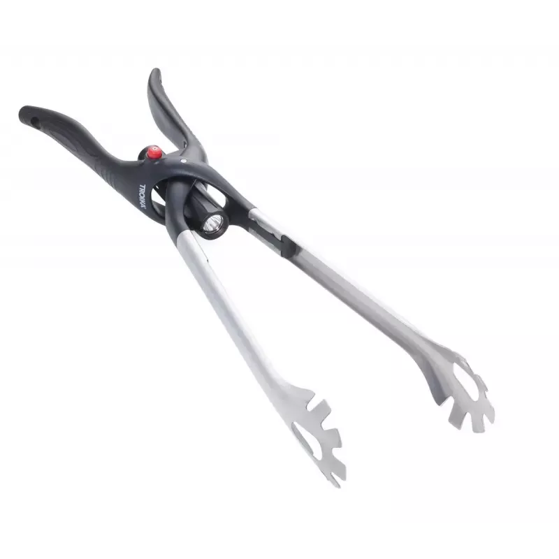 Pinza de cocina TROIKA BBQ01/ST 450 mm silicona acero inoxidable negro